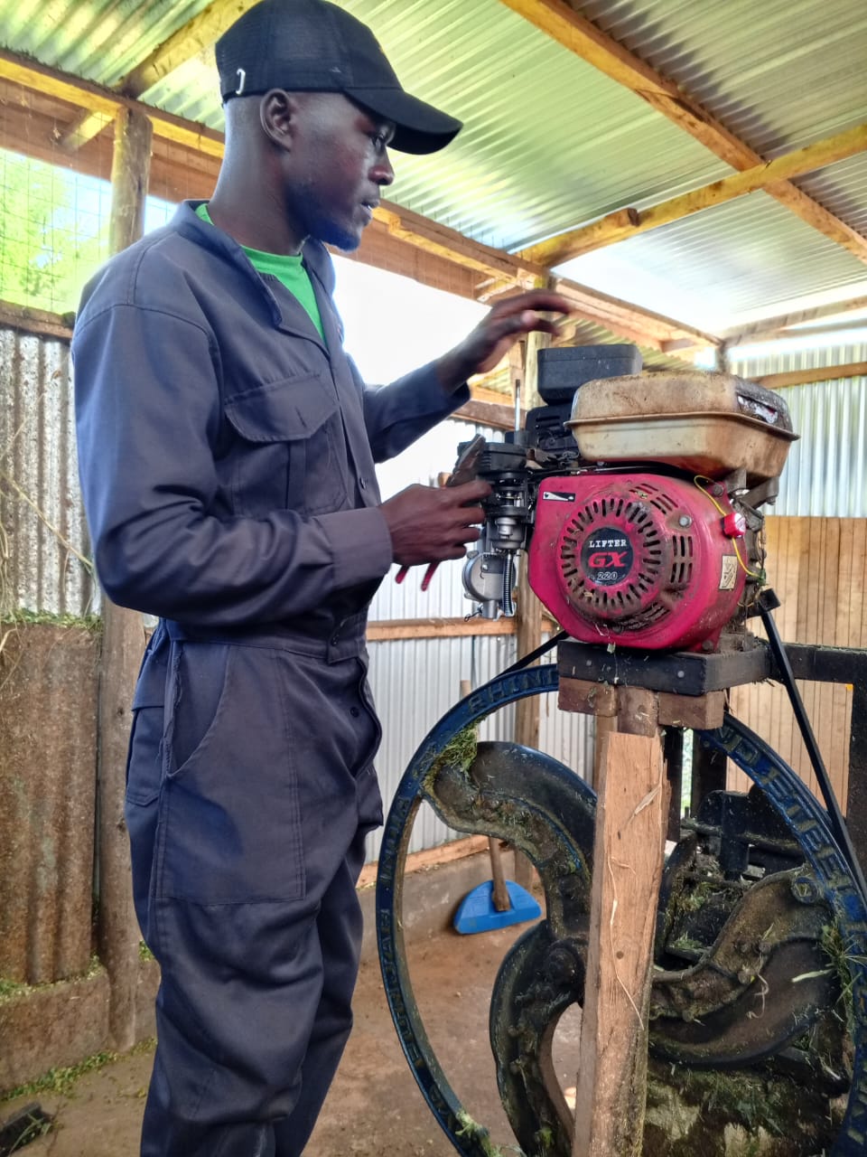 Chaff Cutter Adaptation